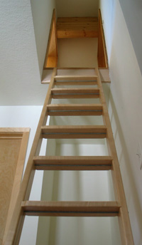 ladder to the crow's nest