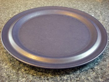 An empty plate