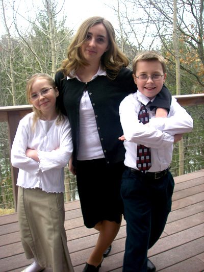 My three happy kids 